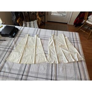 antique vintage handmade cotton unfinished infant dress slip x2 historical Ohio
